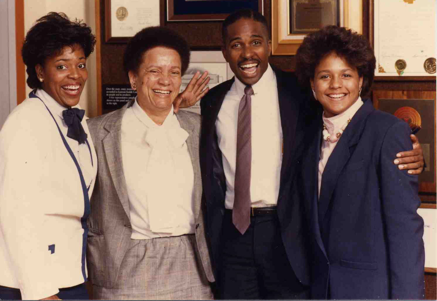 Dr. Mobley with her SBI students